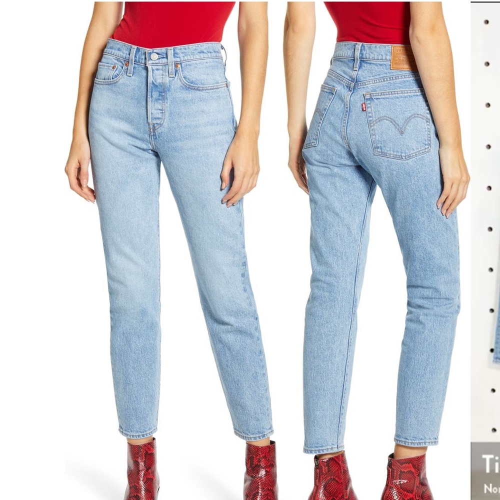 Levi Wedgie Icon Fit High in “samba tango light” color